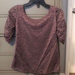American Eagle Lilac Blouse